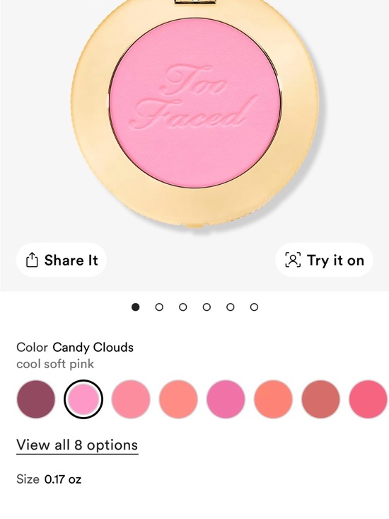 Too Faced Other - Too Faced Blush in Cool Soft Pink